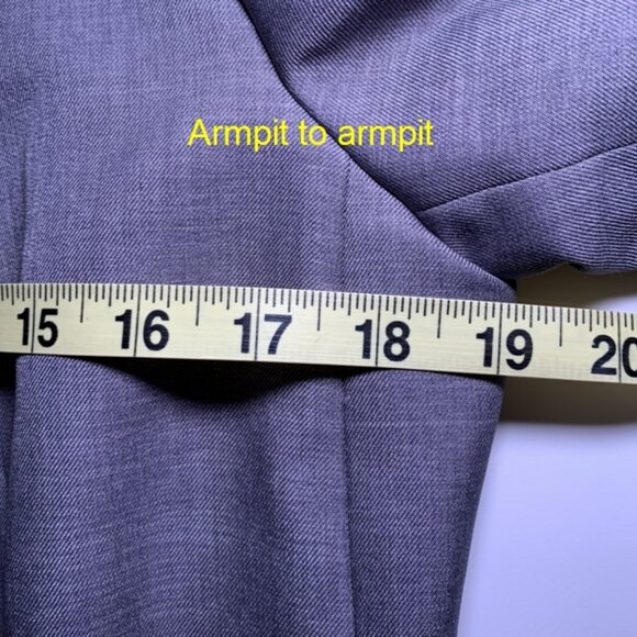 9&Co. Grey Business Chic Jacket Size 4 - Picture 7 of 10